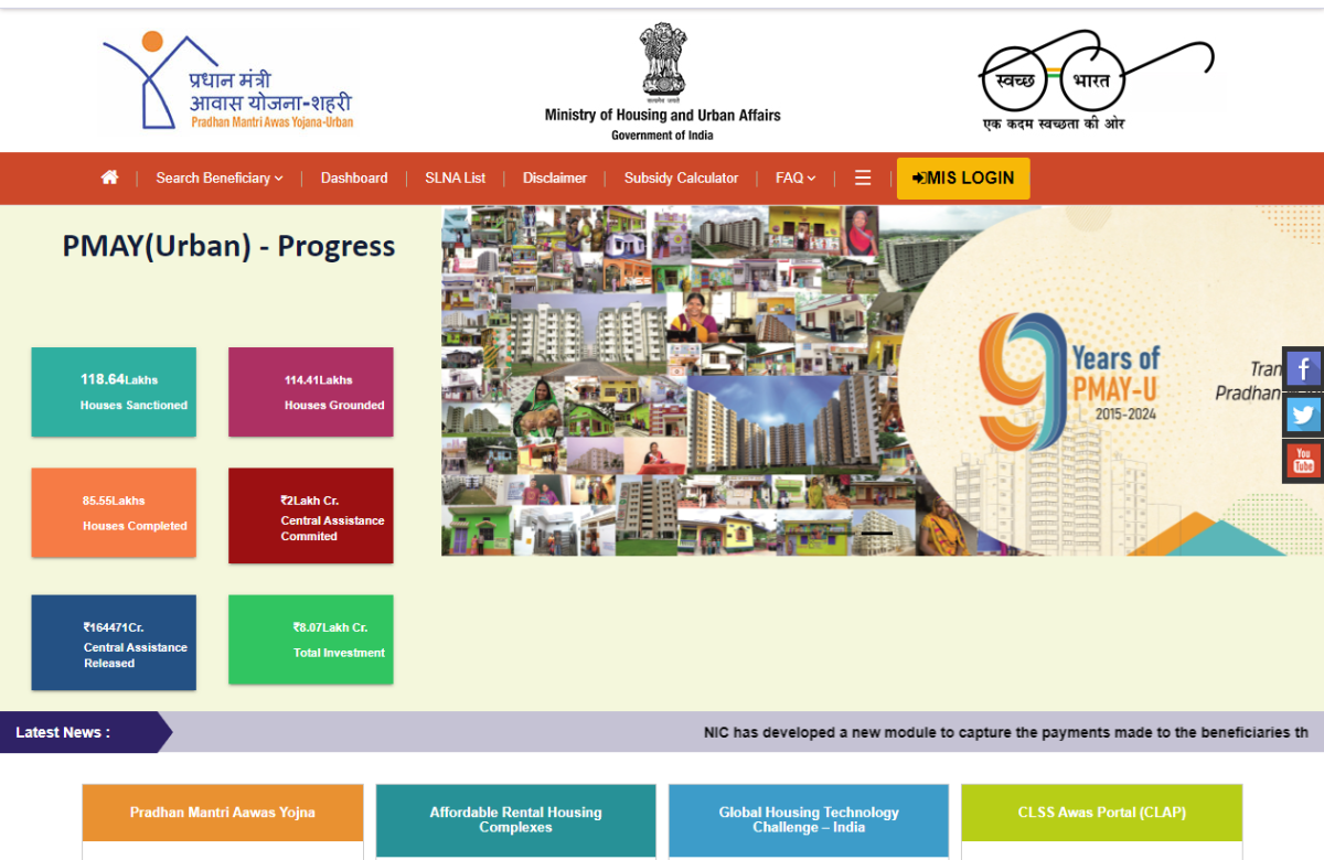 Pradhan Mantri Awas Yojana Urban 2024 आज ही फॉर्म भरे और बनाए अपना घर ...