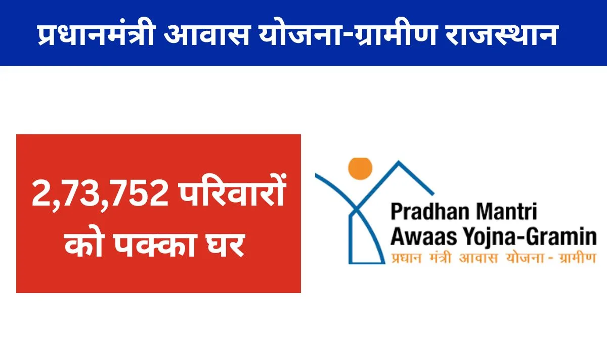 प्रधानमंत्री आवास योजना-ग्रामीण राजस्थान