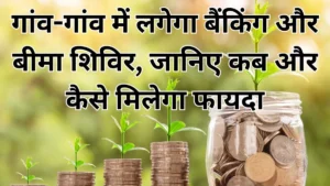 बैंकिंग और बीमा शिविर