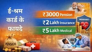 ई-श्रम कार्ड के फायदे